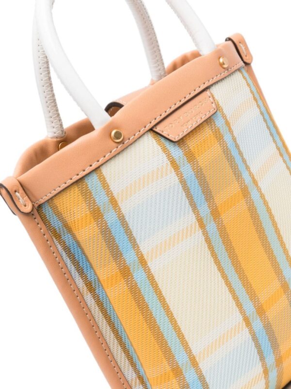 19941347_44799626_1000-1.jpg Tory Burch mini Perry check tote bag