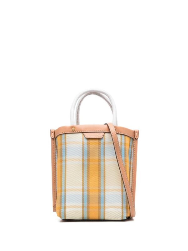 19941347_44800912_1000-1.jpg Tory Burch mini Perry check tote bag