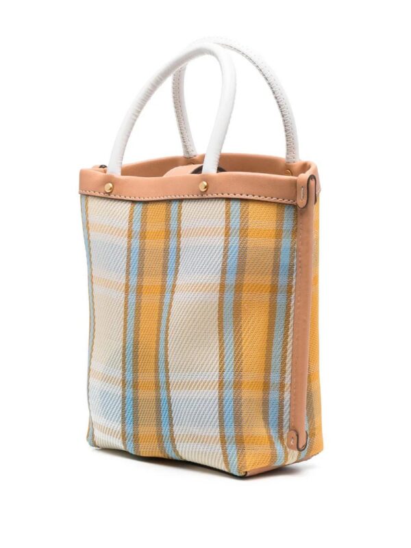 19941347_44801056_1000.jpg Tory Burch mini Perry check tote bag