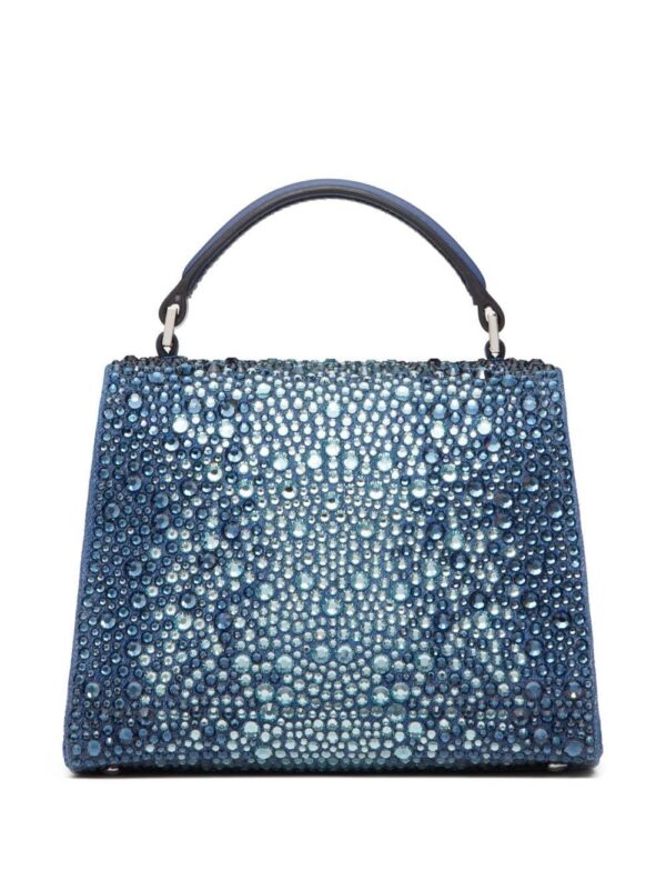 19950128_50485828_1000.jpg Valentino Garavani mini VSling rhinestone-embellished denim handbag