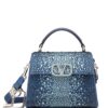 19950128_50485915_1000.jpg Valentino Garavani mini VSling rhinestone-embellished denim handbag