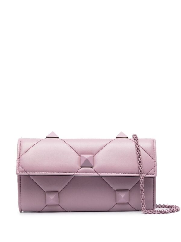 19951206_44952849_1000.jpg Valentino Garavani Roman Stud leather clutch bag