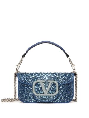 19953472_50337296_1000-1.jpg Valentino Garavani small Locò embellished denim shoulder bag