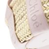 Chloé Chloé Sense small raffia tote bag