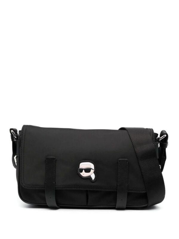19973141_45066989_1000.jpg Karl Lagerfeld Ikonik Karl patch shoulder bag