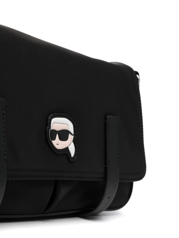 19973141_45068418_1000.jpg Karl Lagerfeld Ikonik Karl patch shoulder bag