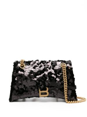 19988893_52612559_1000.jpg Balenciaga small Crush sequined shoulder bag