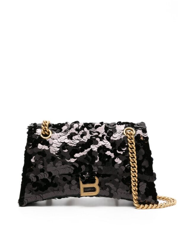 19988893_52612559_1000.jpg Balenciaga small Crush sequined shoulder bag