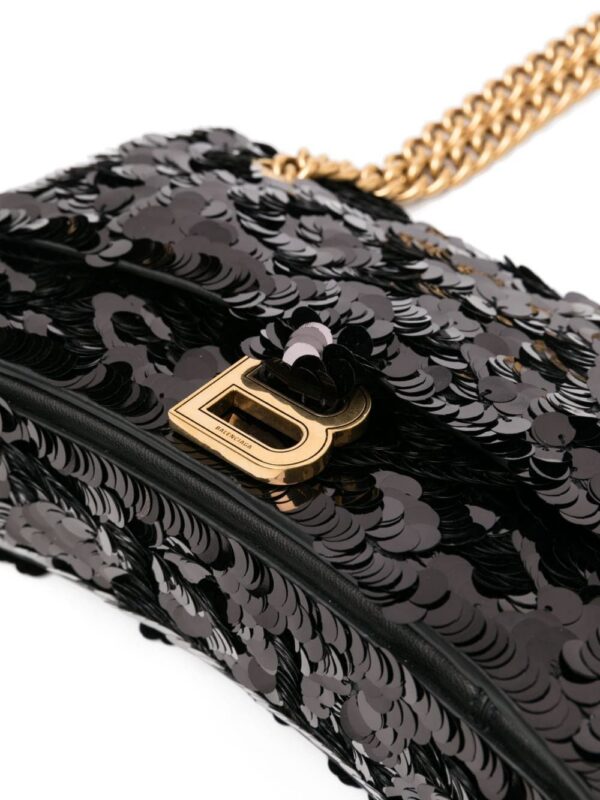 19988893_52612564_1000.jpg Balenciaga small Crush sequined shoulder bag