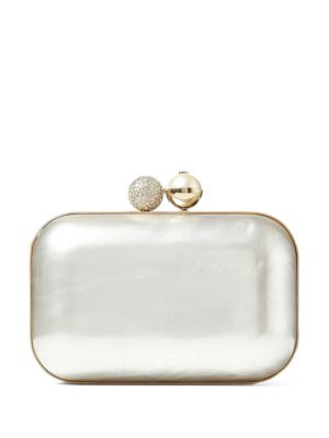 19994137_51070701_1000.jpg Jimmy Choo Cloud crystal-embellished metallic clutch bag