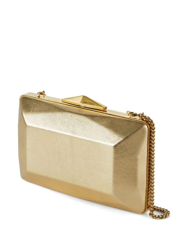 19994141_51846362_1000.jpg Jimmy Choo Diamond Box metallic-finish clutch bag