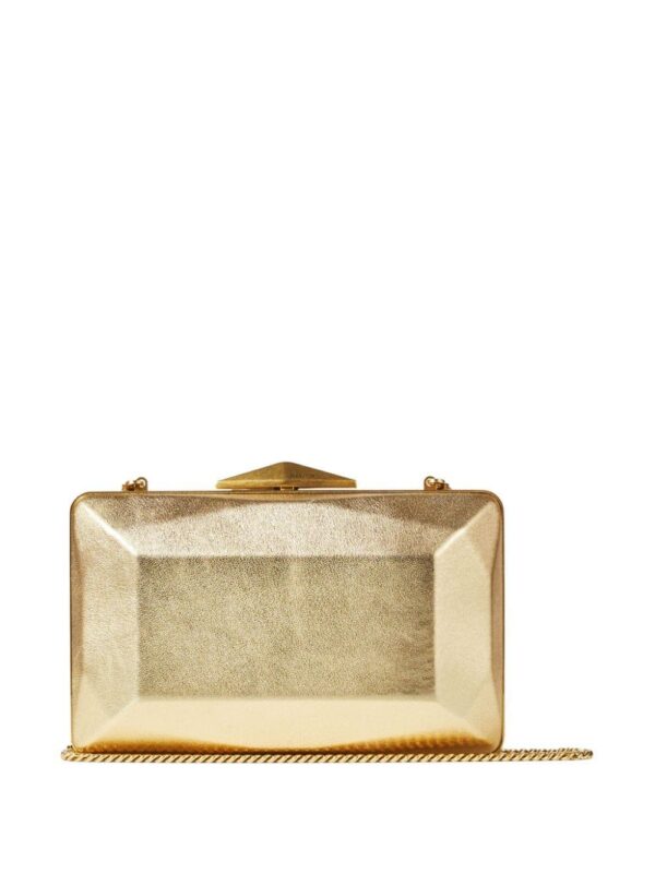 19994141_51846366_1000.jpg Jimmy Choo Diamond Box metallic-finish clutch bag