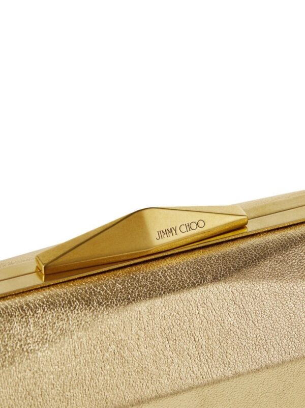 19994141_51846371_1000.jpg Jimmy Choo Diamond Box metallic-finish clutch bag