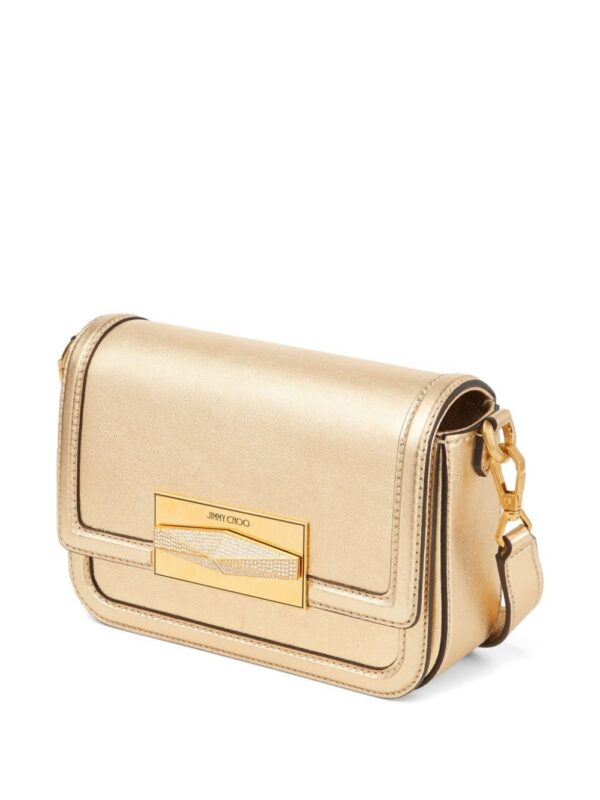 19994175_51851055_1000.jpg Jimmy Choo Diamond metallic-finish crossbody bag