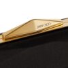 Jimmy Choo Diamond Box satin-finish clutch bag