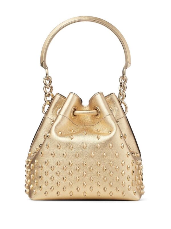 19996081_51069276_1000.jpg Jimmy Choo Bon Bon Bucket stud-embellishment bag