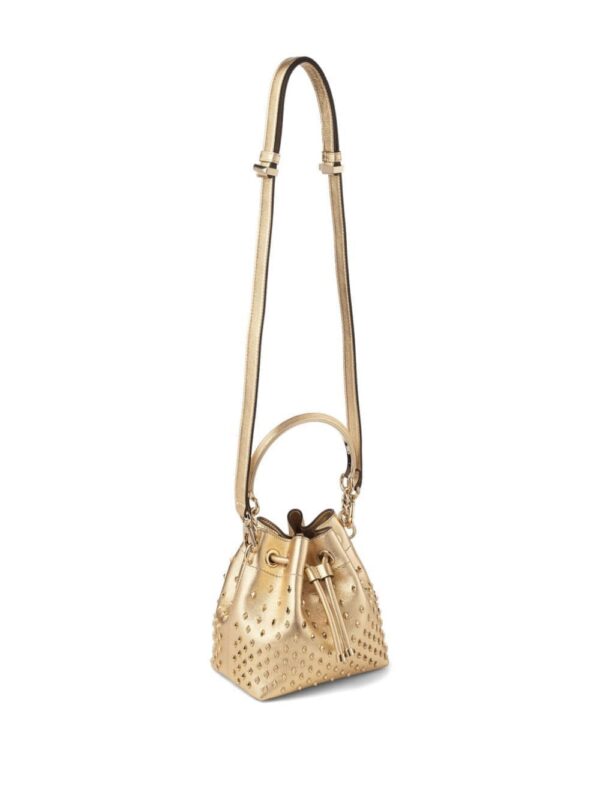 19996081_51069295_1000.jpg Jimmy Choo Bon Bon Bucket stud-embellishment bag