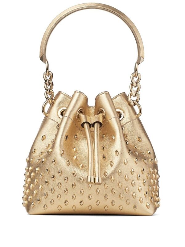 19996081_51069297_1000.jpg Jimmy Choo Bon Bon Bucket stud-embellishment bag