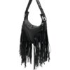 Versace Repeat fringed mini shoulder bag