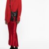 Versace Repeat fringed mini shoulder bag