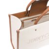 Jimmy Choo  medium Avenue canvas tote bag