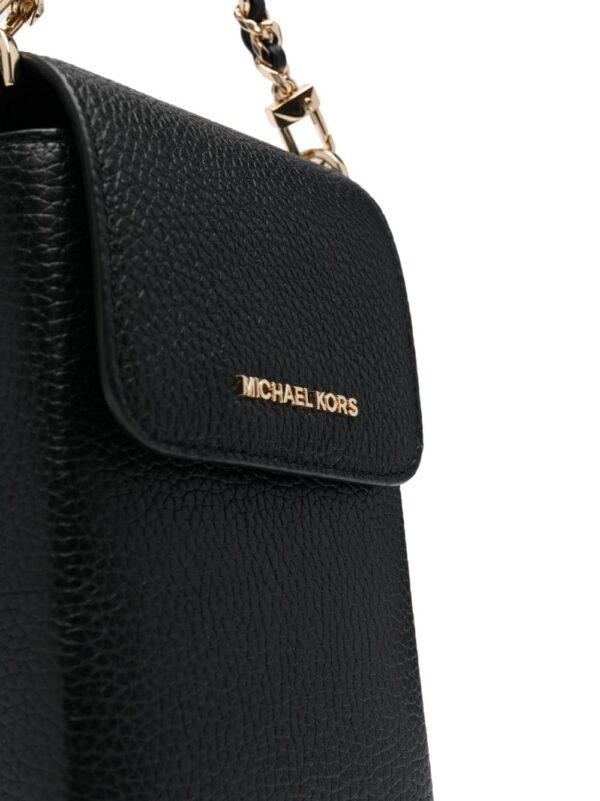 20008977_45028089_1000.jpg Michael Michael Kors logo-plaque leather cross-body bag