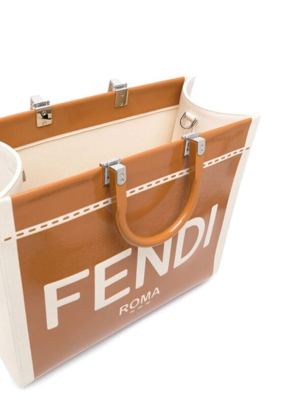 20009003_45033776_1000.jpg FENDI logo-print tote bag