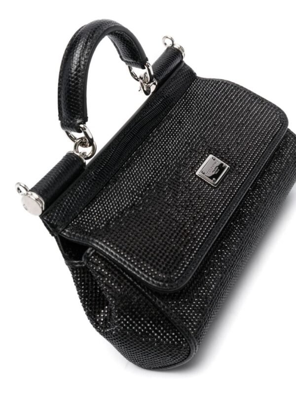 20024636_45087469_1000.jpg Dolce & Gabbana small Sicily rhinestone-embellished shoulder bag