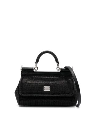 20024636_45090385_1000.jpg Dolce & Gabbana small Sicily rhinestone-embellished shoulder bag