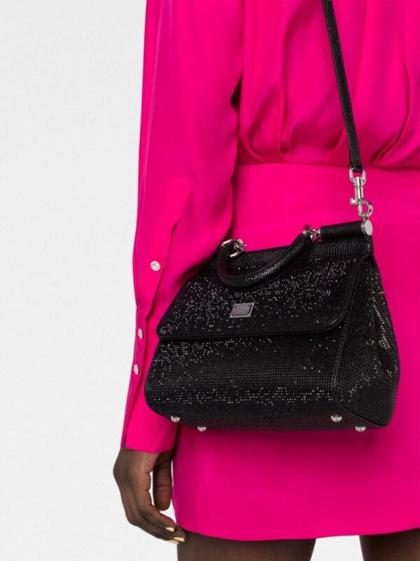 20024927_45061547_1000.jpg Dolce & Gabbana small Sicily rhinestone shoulder bag