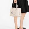 Emporio Armani perforated-logo tote bag