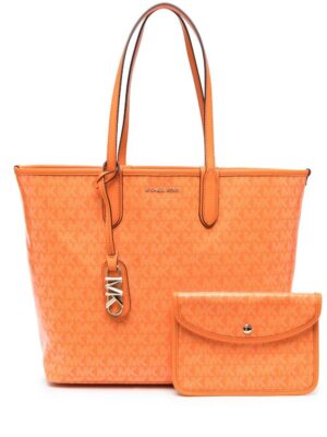 20033516_45130502_1000.jpg Michael Michael Kors logo-print canvas tote bag
