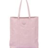 Prada medium crinkled tote bag