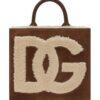 20043835_51193813_1000.jpg Dolce & Gabbana logo-embroidered shearling-detail bag