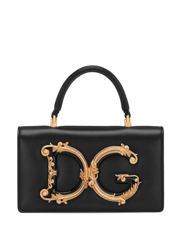 20043875_50635278_1000.jpg Dolce & Gabbana mini DG Girls leather tote bag