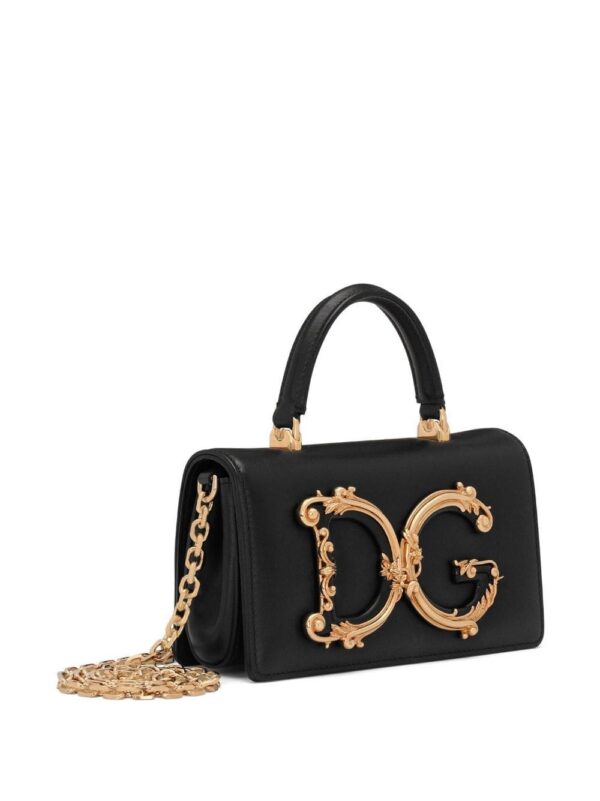 20043875_50635285_1000.jpg Dolce & Gabbana mini DG Girls leather tote bag