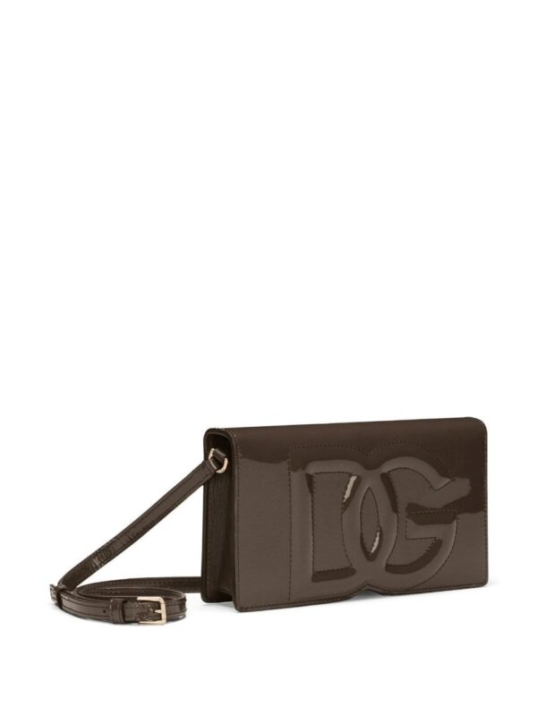 20043876_50632629_1000.jpg Dolce & Gabbana DG-logo patent-leather shoulder bag