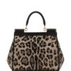 Dolce & Gabbana small Sicily crystal-embellished tote bag