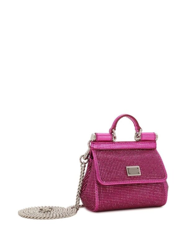 20044031_50632369_1000.jpg Dolce & Gabbana mini Sicily rhinestone-embellished tote bag
