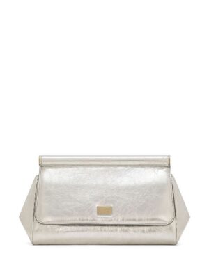 20044047_50634131_1000.jpg Dolce & Gabbana Sicily leather clutch bag