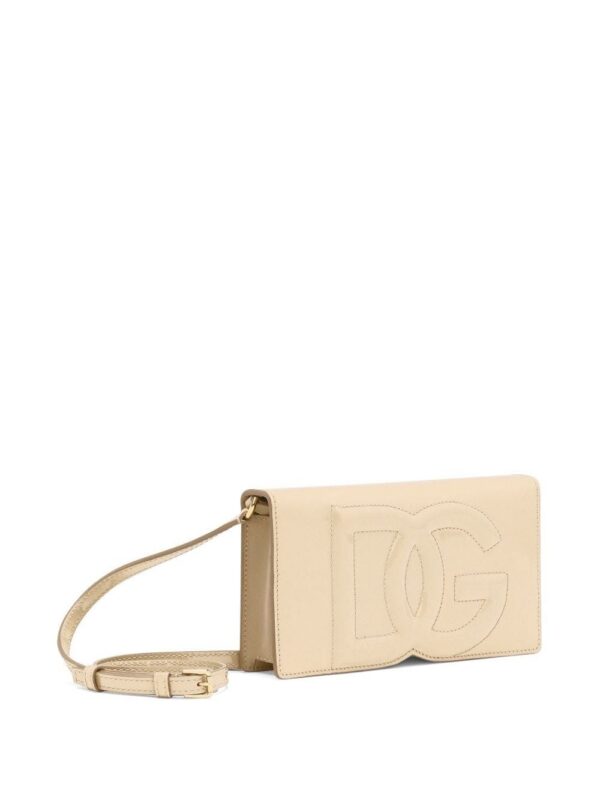 20045073_50632435_1000.jpg Dolce & Gabbana DG Logo patent-leather mini bag