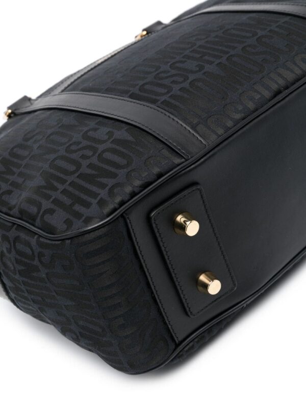 Moschino logo-print laptop bag