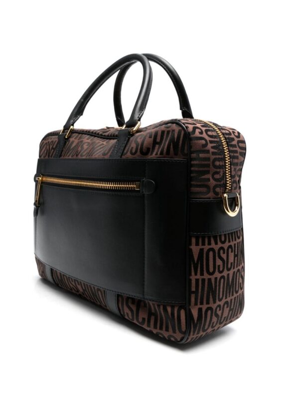 20050694_51004883_1000.jpg Moschino monogram-pattern leather laptop bag