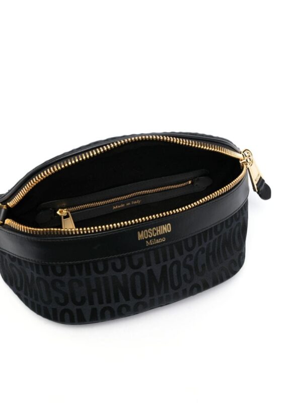 Moschino logo-print belt bag