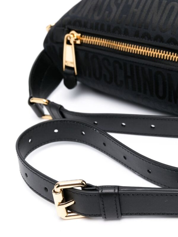 Moschino logo-print belt bag