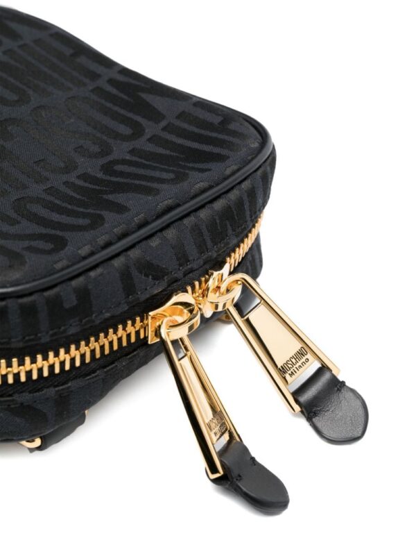 Moschino logo-print crossbody bag