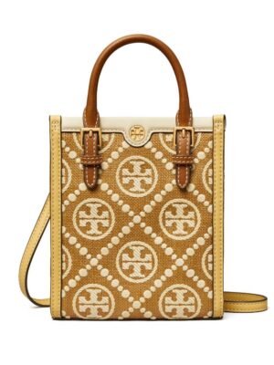 20064644_50696838_1000.jpg Tory Burch monogram-pattern raffia tote bag