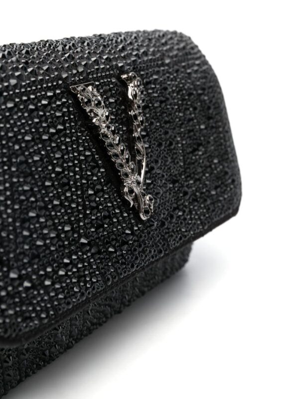 20067112_50632314_1000.jpg Versace Virtus rhinestone-embellished shoulder bag
