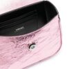 Versace La Medusa metallic leather mini bag