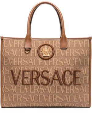 20068036_50123549_1000.jpg Versace large Versace Allover-jacquard tote bag